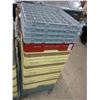 Image 1 : Dishwasher Trays 7 w/Asst. Glassware/Dolly