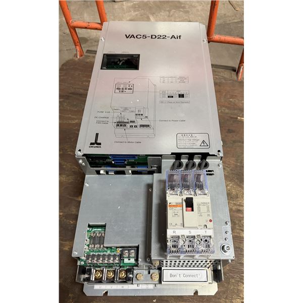 Okuma #VAC5-D22-Aif Spindle Drive #U1231-0006-003-10 F410040 U2. 2. 1