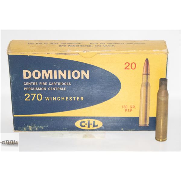 14 DOMINION 270 WIN CASINGS