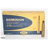 Image 1 : 14 DOMINION 270 WIN CASINGS