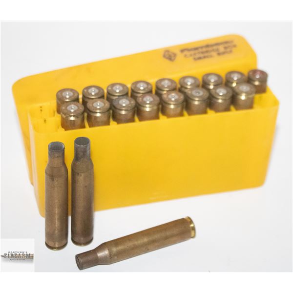 PLASTIC CASE OF 20 270 WIN CASINGS