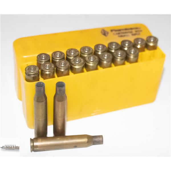 PLASTIC CASE OF 20 270 WIN CASINGS