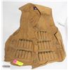Image 1 : SHOOTING VEST W/ APPROX 25 20GA SHOTGUN SHELLS