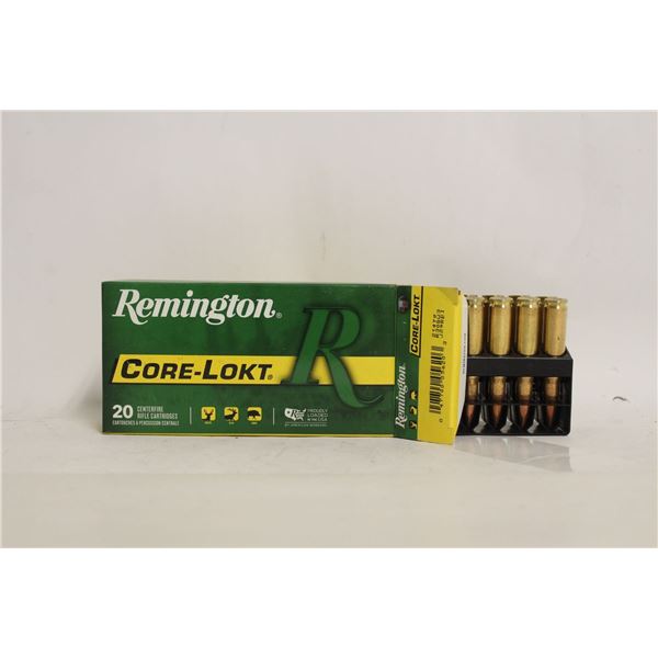 BOX OF 20 REMINGTON 308 WINCHESTER 180 GRAIN