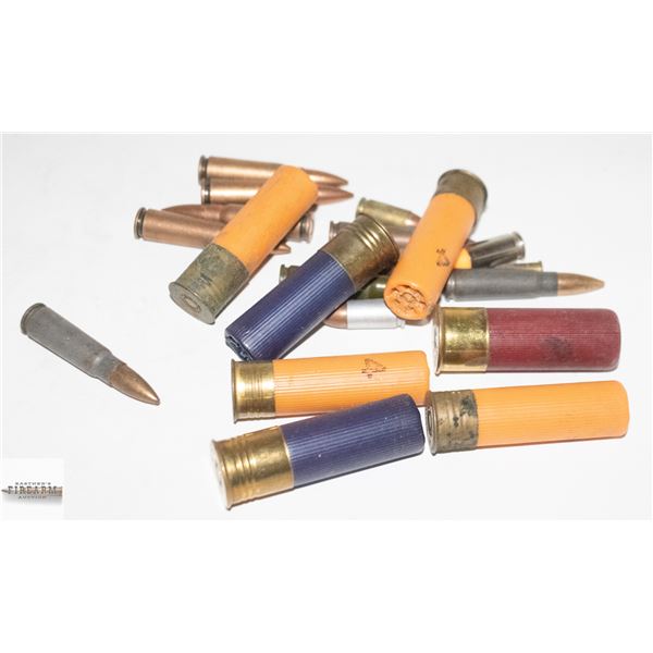 MIXED AMMUNITION SHOTGUN, RIFLE