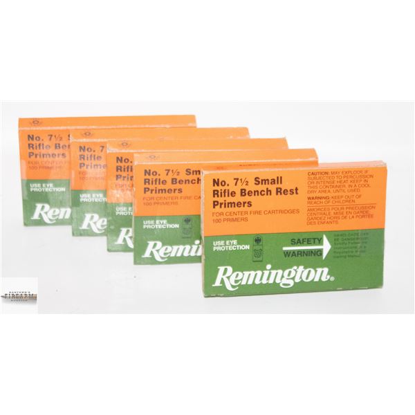 REMINGTON NO.7 1/2 SMALL BENCH REST PRIMERS