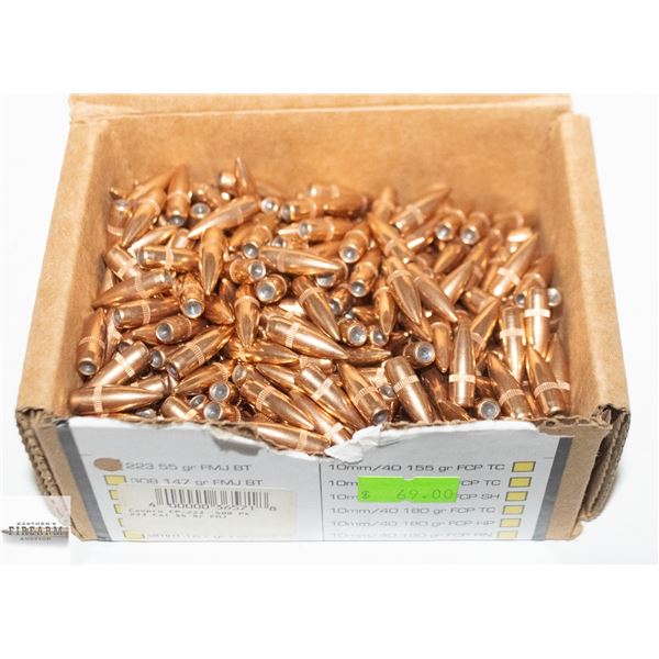 CAM PRO 500 PROJECTILES 223 CAL 55GR FMJ BT