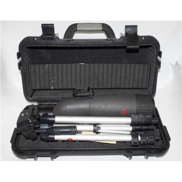 SIMONS SPOTTING SCOPE W/TRIPOD IN HARD SHELL CASE