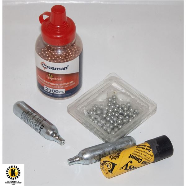 STEEL BB'S FOR BB GUNS