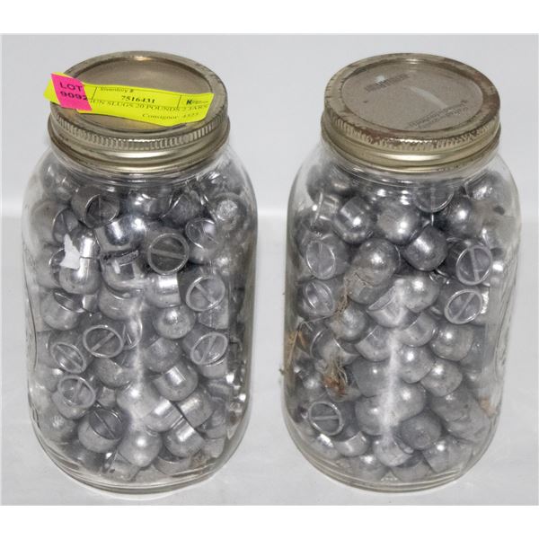 SHOTGUN SLUGS 20 POUNDS 2 JARS