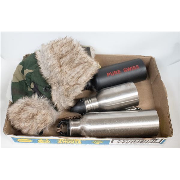 FLAT OF ASSORTED ACCESORIES