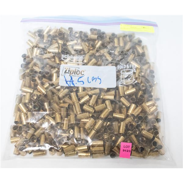9MM BRASS 4-1/2  POUNDS