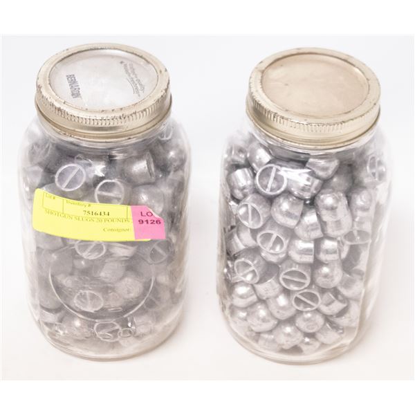 SHOTGUN SLUGS 20 POUNDS 2 JARS