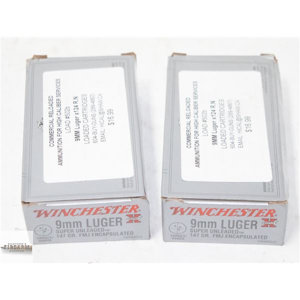 71 COMMERCIAL RELOADED 9MM LUGAR