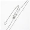 Image 7 : NEW 18K Gold GIA Trillion Diamond Black Onyx Triangle Solitaire Pendant Necklace