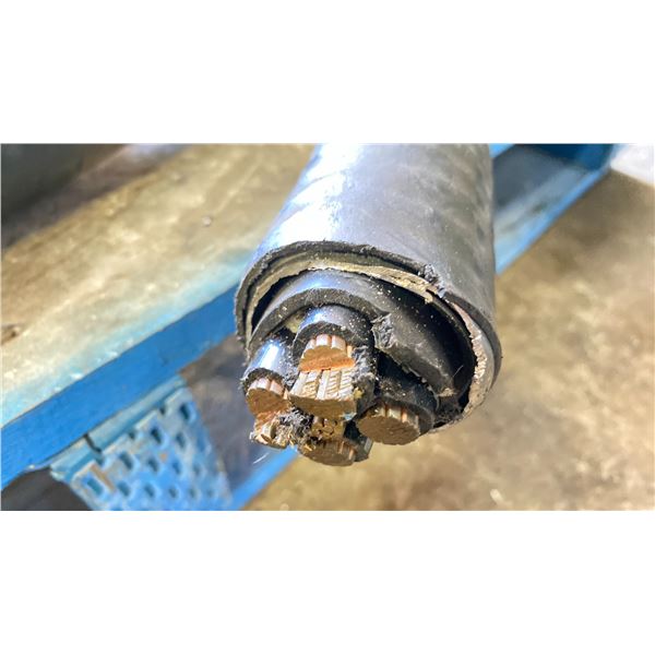 HEAVY GAUGE COPPER CABLE APPROX. 20FT/50LBS