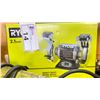 Image 3 : LOT OF RYOBI TOOLS, BENCH GRINDER, HAND GRINDER AND COMBINATION SANDER