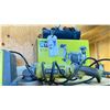 Image 5 : LOT OF RYOBI TOOLS, BENCH GRINDER, HAND GRINDER AND COMBINATION SANDER