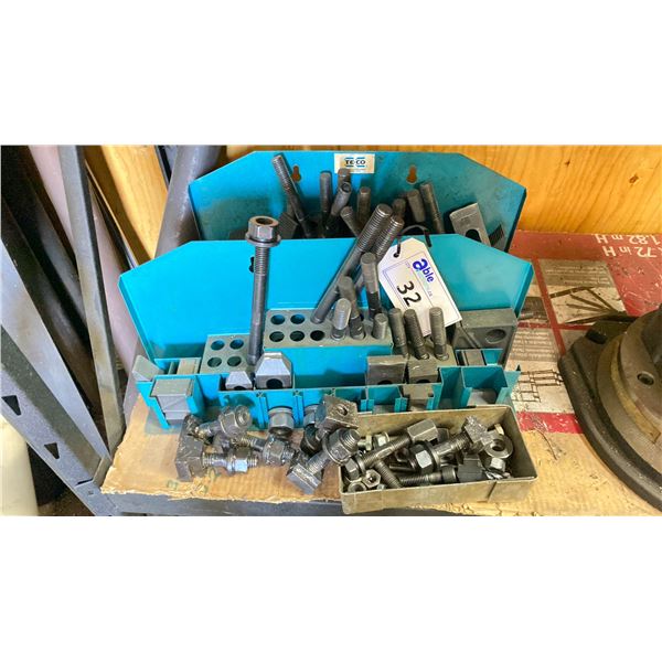 2 PARTIAL SETS OF MACHINIST CLAMPS