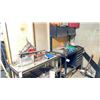 Image 1 : REMAINING CONTENTS OF ROOM- TOOL BOX SHELF VARIOUS TOOLS AND ASSORTED METAL FAB MATERIAL