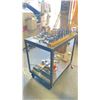 Image 4 : METAL ROLLING SHOP CART WITH ASSORTED ITEMS CLAMP SET SMALL VISE PUNCH SET AND MUCH MORE