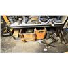 Image 3 : METAL SHELVING UNIT WITH ASSORTED  MACHINING PARTS, TOOLING FOR MILLING MACHINES AND LATHES