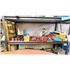 Image 6 : METAL SHELVING UNIT WITH ASSORTED  MACHINING PARTS, TOOLING FOR MILLING MACHINES AND LATHES
