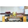Image 8 : WOOD SHELF UNIT WITH ASSORTED MACHINE LATHE/MILLING AND DRILLING TOOLING