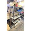 Image 9 : WOOD SHELF UNIT WITH ASSORTED MACHINE LATHE/MILLING AND DRILLING TOOLING