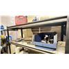 Image 2 : METAL SHELVING UNIT WITH MACHINE CLAMPING SET, ASSORTED TOOLS SHELF IS 6FT HX 5FT W X 1.5 FT D