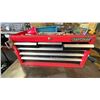 Image 1 : CRAFTSMAN 6 DRAWER TOOL BOX FILLED WITH ASSORTED TOOLS, FILES AND MORE