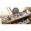 Image 2 : WOODEN SHELF WITH ASSORTED STAINLESS STEEL DEFAULT PARTS