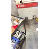 Image 1 : TWO SMALL COMPACT BAR FRIDGES TWO COFFEE MAKERS, TIME CLOCK PUNCH, MAGNIFYING LAMP AND MICROWAVE