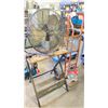Image 1 : 2 WHEEL DOLLY, 2 BRAND NEW CASTERS, COMMERCIAL ELECTRIC SHOP FAN AND BLACK AND DECKER FOLDABLE CART