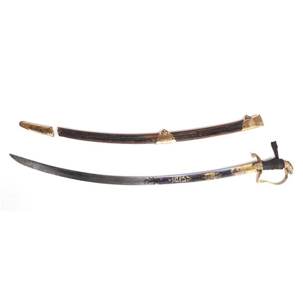 American Eagle Head Pommel Calvary Sword, C. 1805-1820