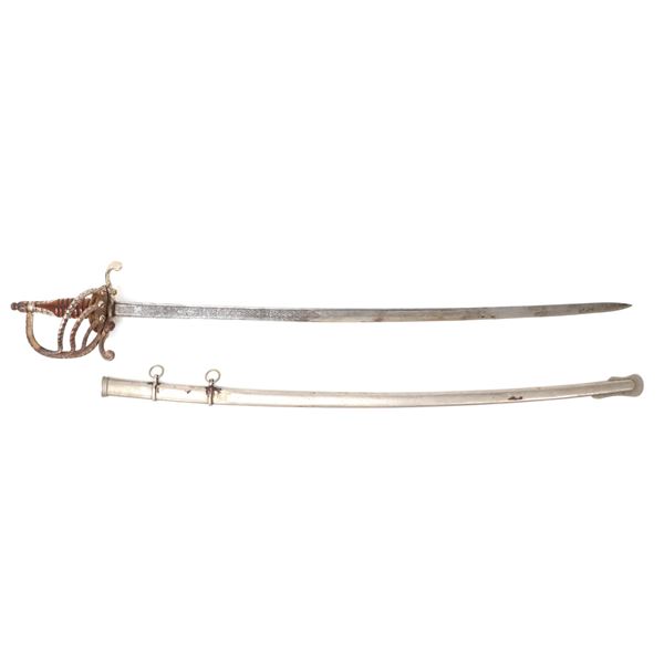 Important Mexican "Armeria Americana" Sword, Circa 1883-1918