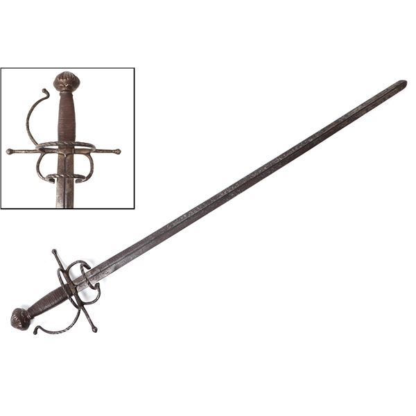 European Swept Hilt Rapier, 17th c.