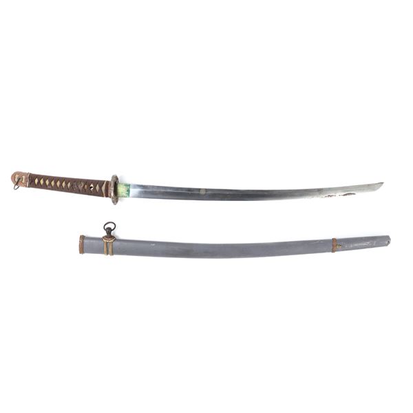 Japanese Army Officers Gunto Sword & Scabbard
