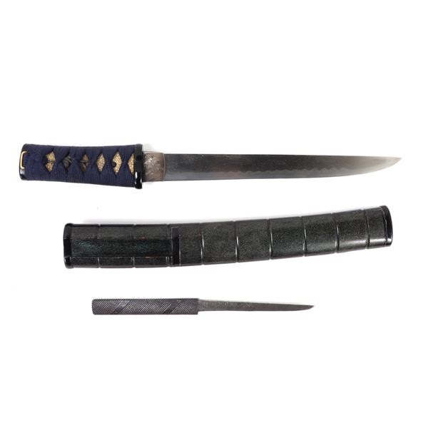 Excellent Japanese Tanto Dagger, Signed