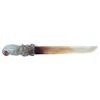 Image 1 : Handsome Chinese Jade Carved Dagger