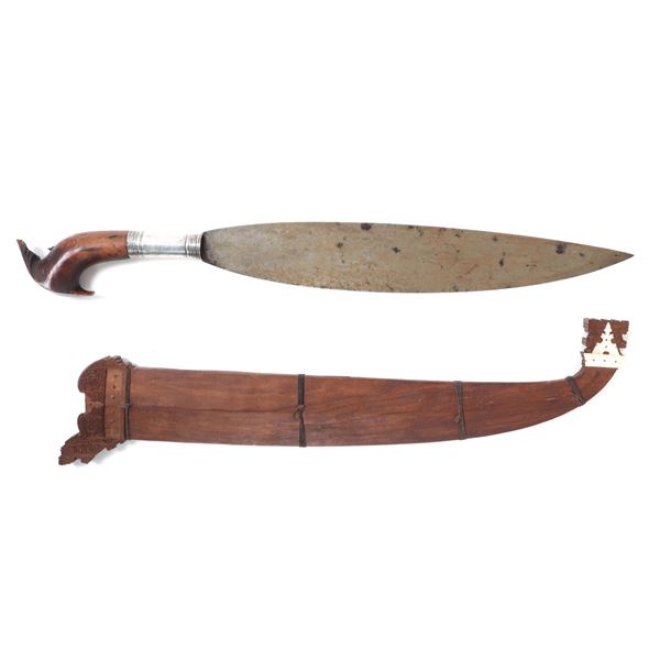 Moro Barong Sword & Scabbard