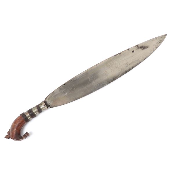 Early 20th C. Moro Barong Sword