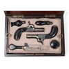 Image 3 : Cased Set of Percussion Drop Trigger Pistols
