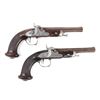 Image 3 : French Pair of Officer's Percussion Pistols by Juste