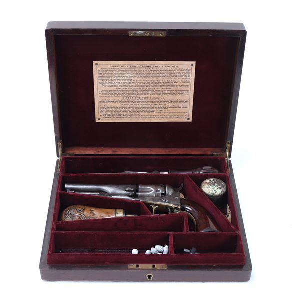 Cased Colt Model 1862 Police Pocket Pistol