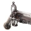 Image 16 : Brace of Silver Inlaid & Engraved Flintlock Cavalry Pistols, Late 18th c.