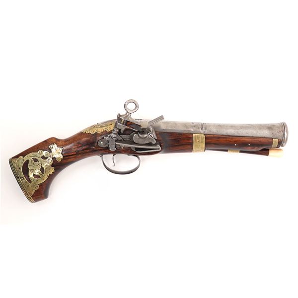 Excellent Miquelet Flintlock Pistol, Ripoll 1760-1780