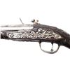 Image 16 : Brace of Ornate Silver & Carved Stock Cavalry Pistols, 18th c.