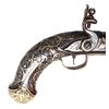 Image 11 : Enormous Ottoman Silver Inlaid Flintlock Cavalry Pistol, circa 1780-1825