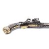 Image 4 : Enormous Ottoman Silver Inlaid Flintlock Cavalry Pistol, circa 1780-1825